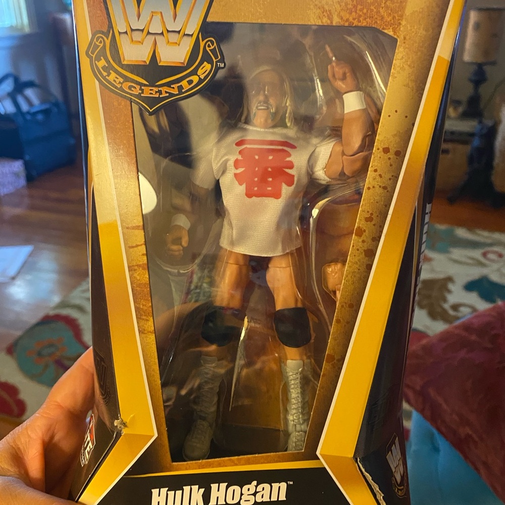 WW Mattel Elite Hulk Hogan Action Figure